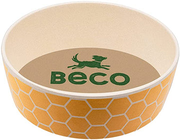 Beco Pets Bamboo Printed Save The Bees Dog Bowl